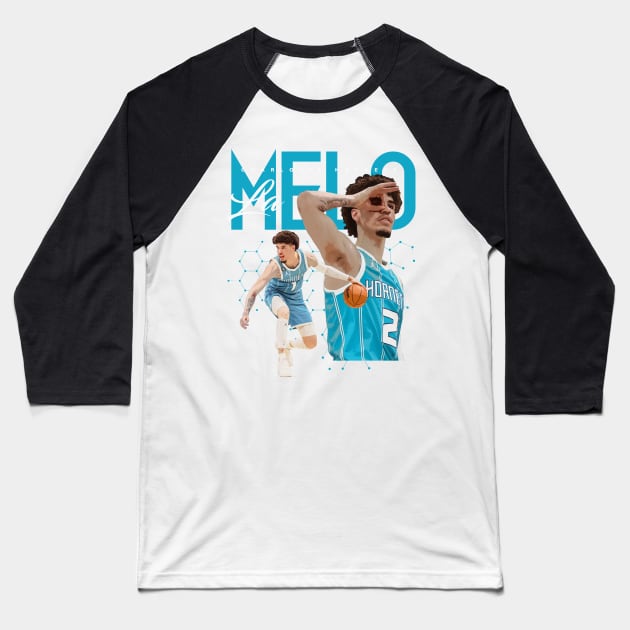 LaMelo Ball Baseball T-Shirt by Juantamad